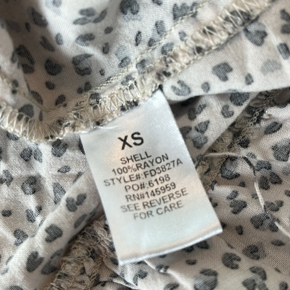 Carly Jean Los Angeles Laurel Cheetah Print Maxi Dress | Size XS - Picture 9 of 9